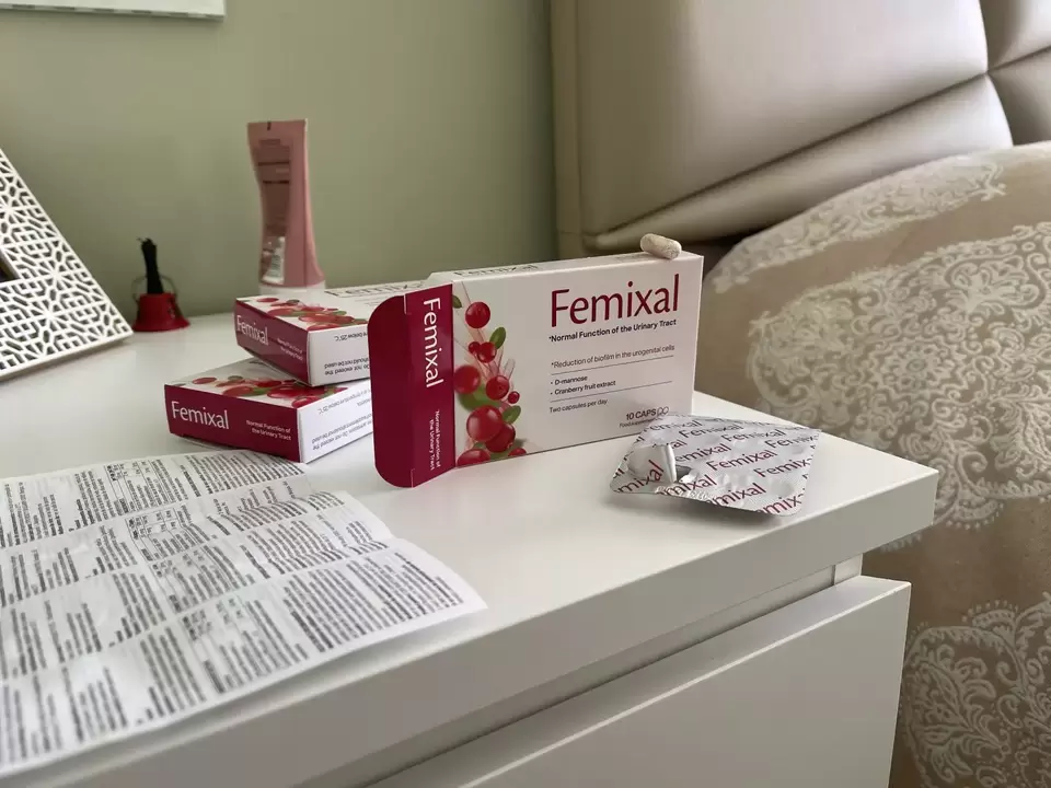 Capsules of Femixal from incontinence